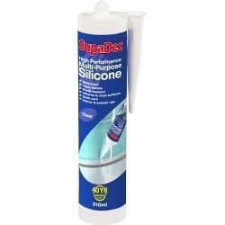 Supadec Multi Purpose Silicone 310ml Clear Supadec Multi Purpose Silicone 310ml Clear